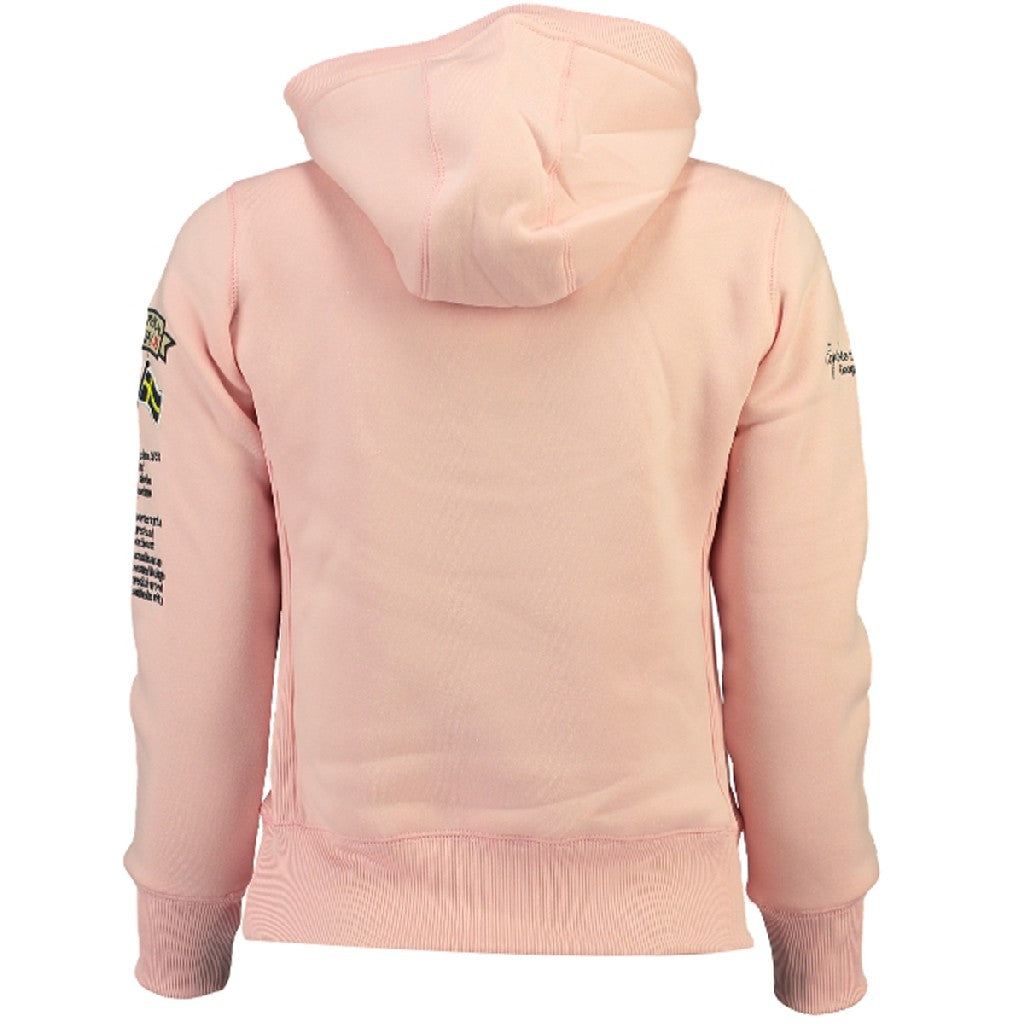Sudadera De Niña Gymclass Rosa Claro