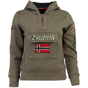 Sudadera Mujer Gymclass Marrón