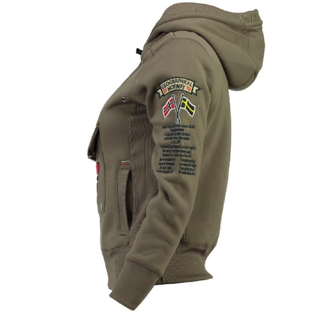Sudadera Mujer Gymclass Marrón