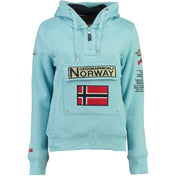 Sudadera Mujer Gymclass Azul Cielo