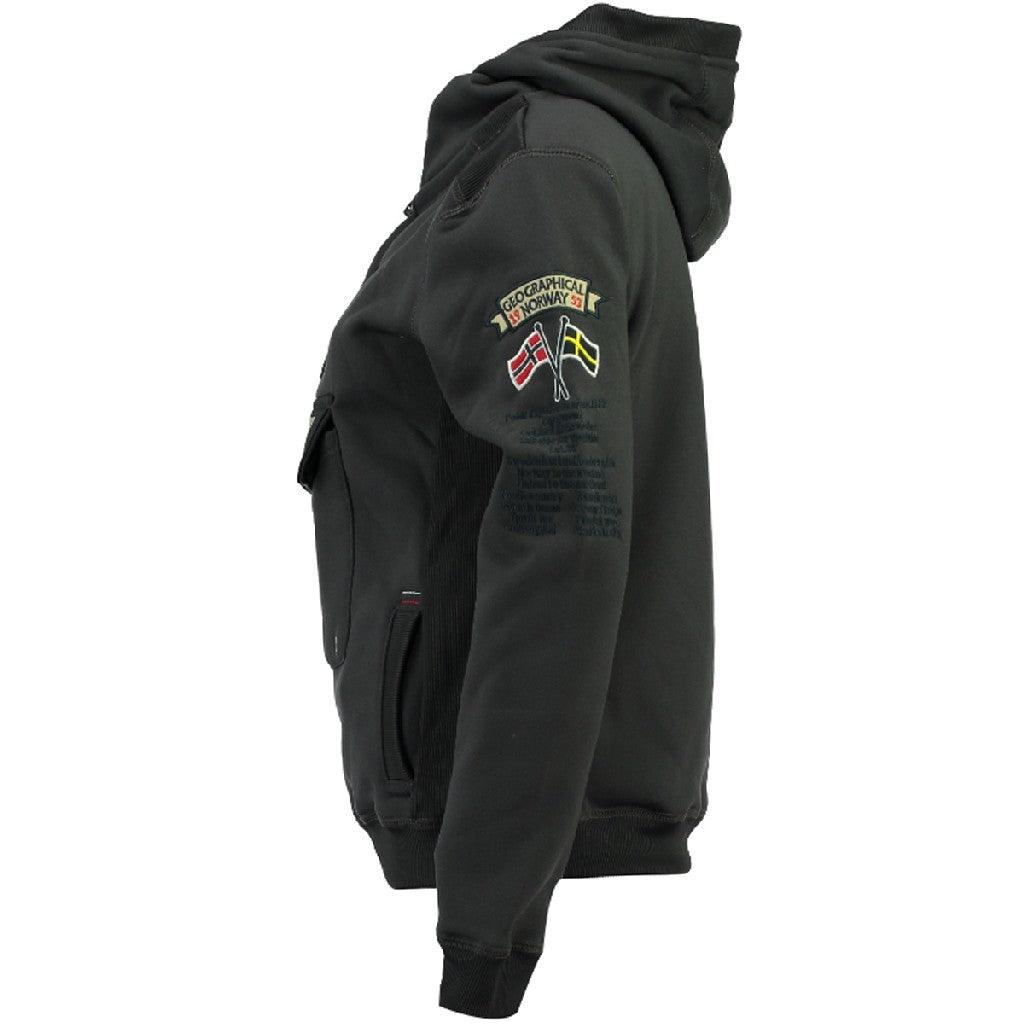 Sudadera De Hombre Gymclass Gris Oscuro