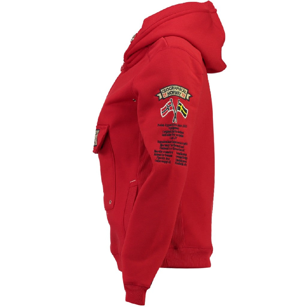Sudadera Hombre Gymclass Rojo