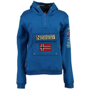Sudadera De Hombre Gymclass Azul Eléctrico