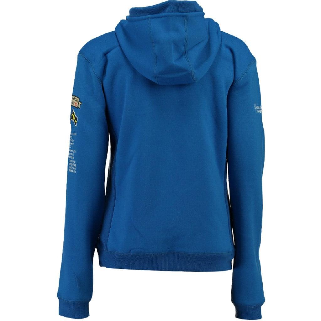 Sudadera De Hombre Gymclass Azul Eléctrico