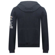 Sudadera De Hombre Gymclass Full Zip Azul Marino