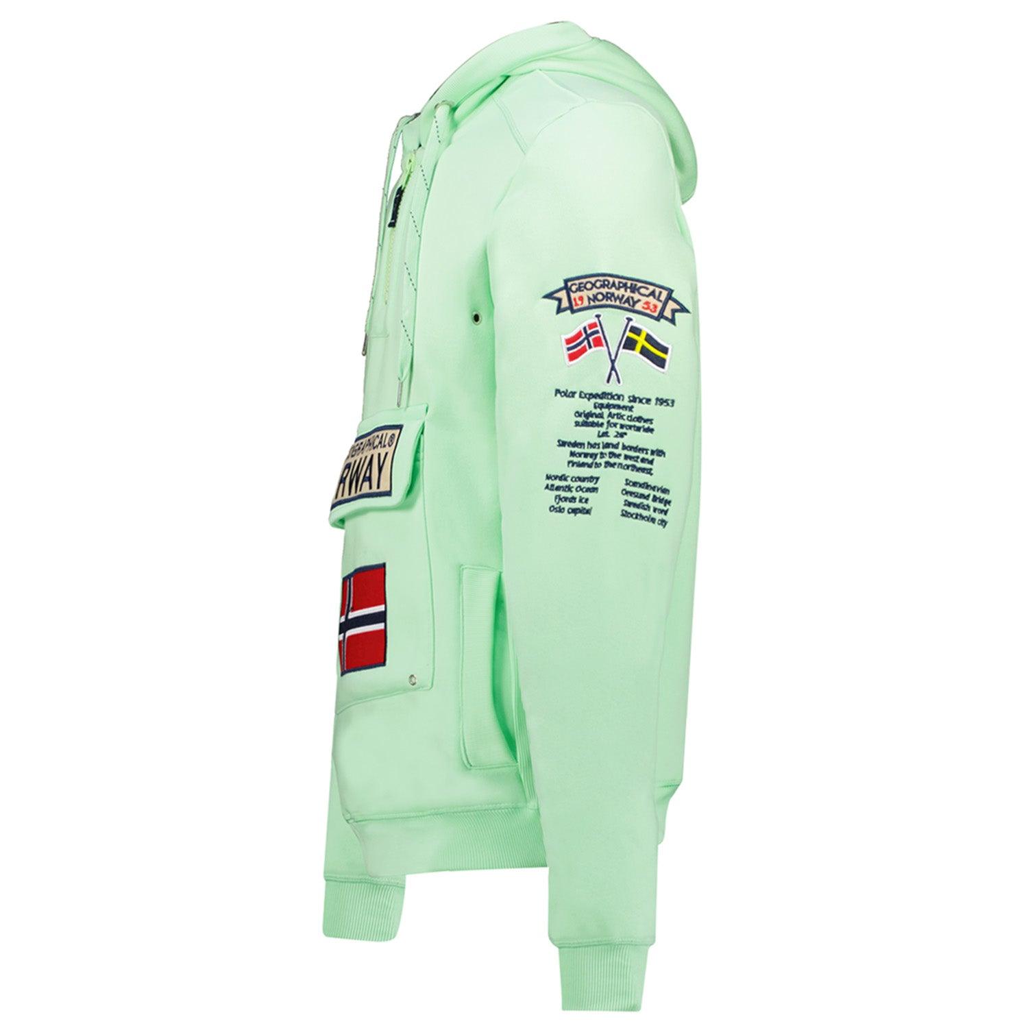 Sudadera Hombre Gymclass Verde Pastel