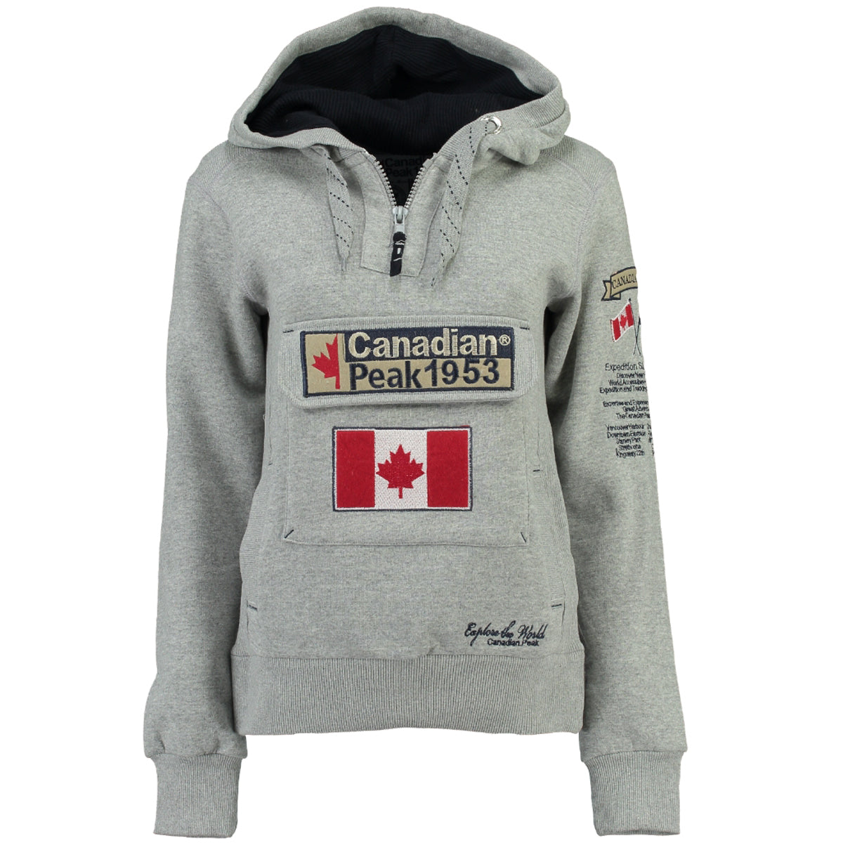 Sudadera Niña Gyrelle  Gris Melange