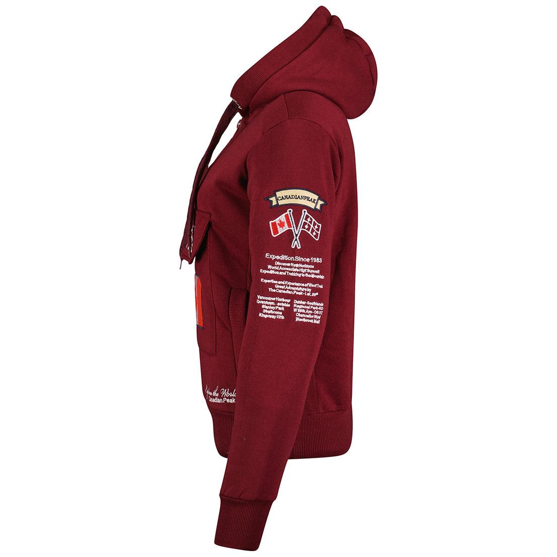 Sudadera Mujer Gyrelle Burdeos