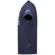 Camiseta De Hombre Jalon Azul Marino