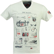 Camiseta Hombre Jandiamo Blanco