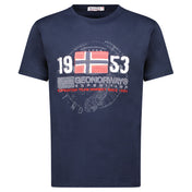 Camiseta Hombre Japigal Azul Marino