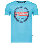 Camiseta Hombre Jaris Turquesa