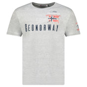 Camiseta Hombre Jason Gris Melange