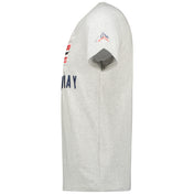 Camiseta Hombre Jason Gris Melange