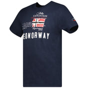 Camiseta De Hombre Jason Azul Marino