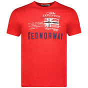 Camiseta De Hombre Jason Rojo
