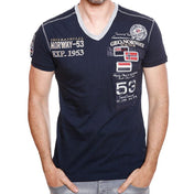 Camiseta De Hombre Jeep Azul Marino