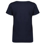 Camiseta De Mujer Jefolly  Azul Marino