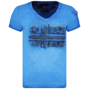 Camiseta De Mujer Jepson  Azul