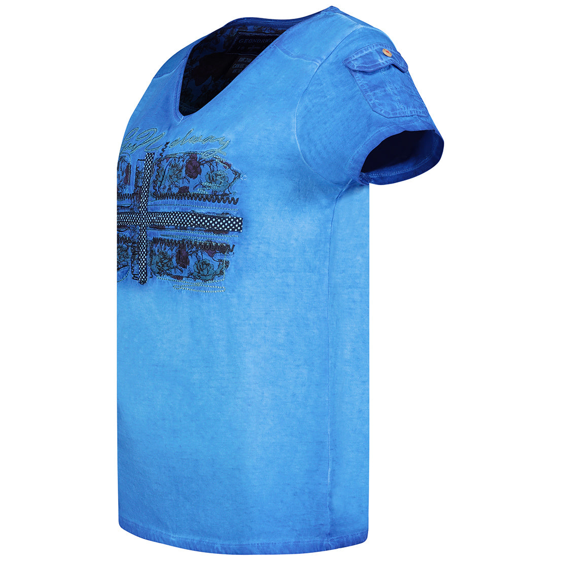 Camiseta De Mujer Jepson  Azul
