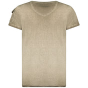 Camiseta De Mujer Jepson  Caqui