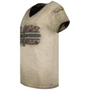 Camiseta De Mujer Jepson  Caqui