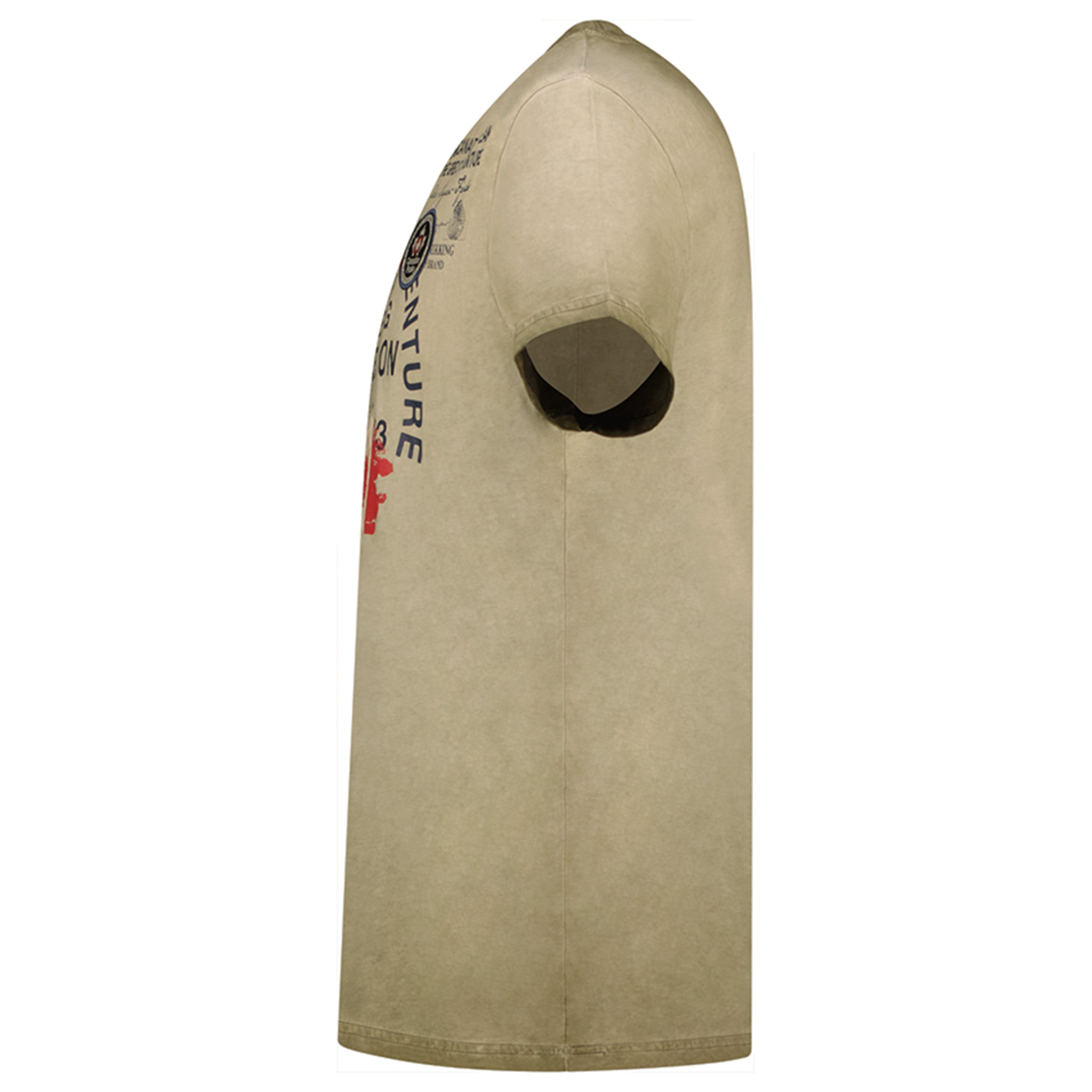 Camiseta Hombre Jergeneak Caqui