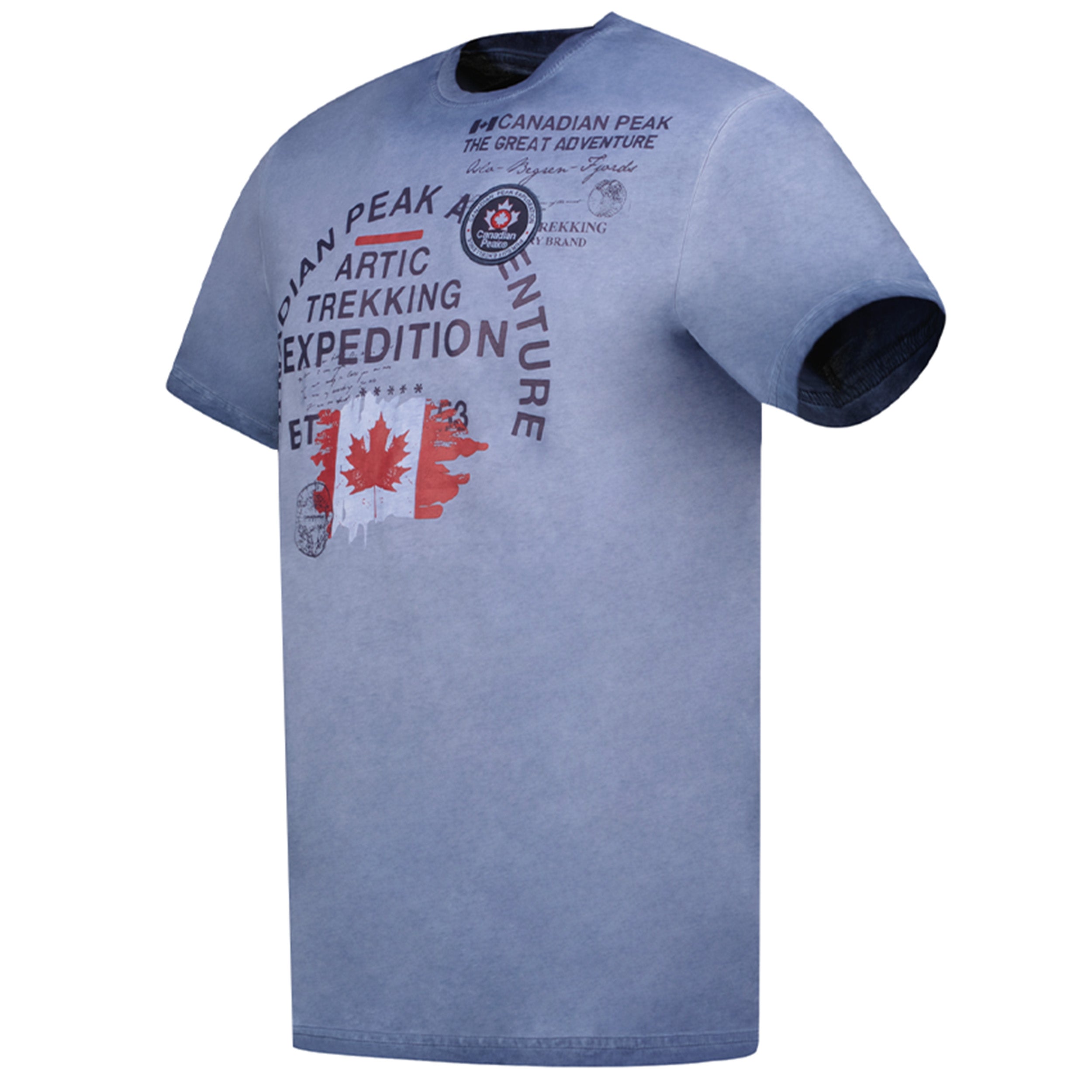 Camiseta Hombre Jergeneak Azul Marino