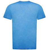 Camiseta Hombre Jergeneak Azul Eléctrico