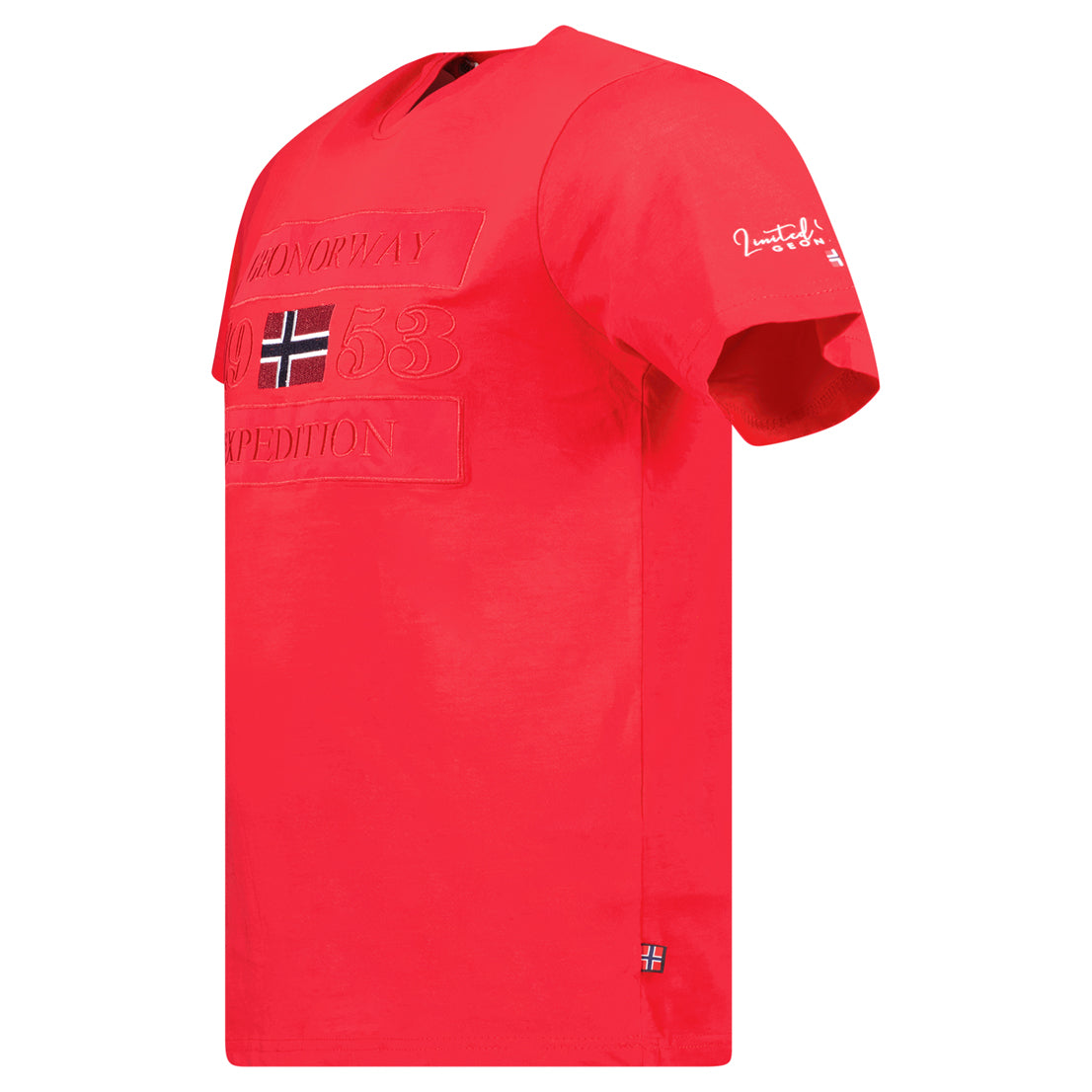 Camiseta Hombre Jimonsen Rojo