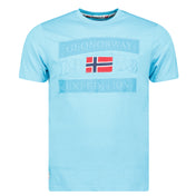Camiseta Hombre Jimonsen Turquesa
