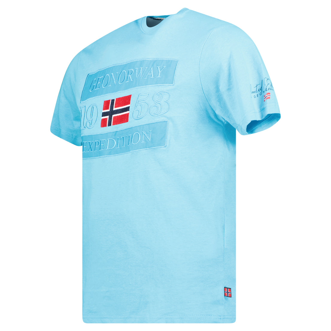 Camiseta Hombre Jimonsen Turquesa