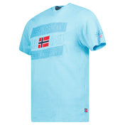 Camiseta Hombre Jimonsen Turquesa