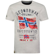 Camiseta Hombre Jitchen Gris Claro