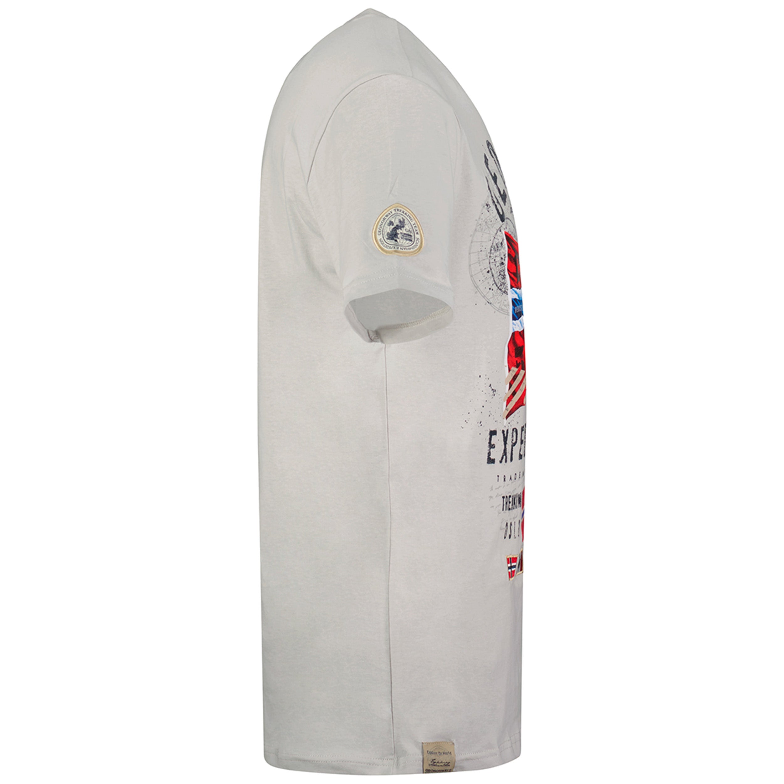 Camiseta Hombre Jitchen Gris Claro