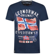 Camiseta Hombre Jitchen Azul Marino