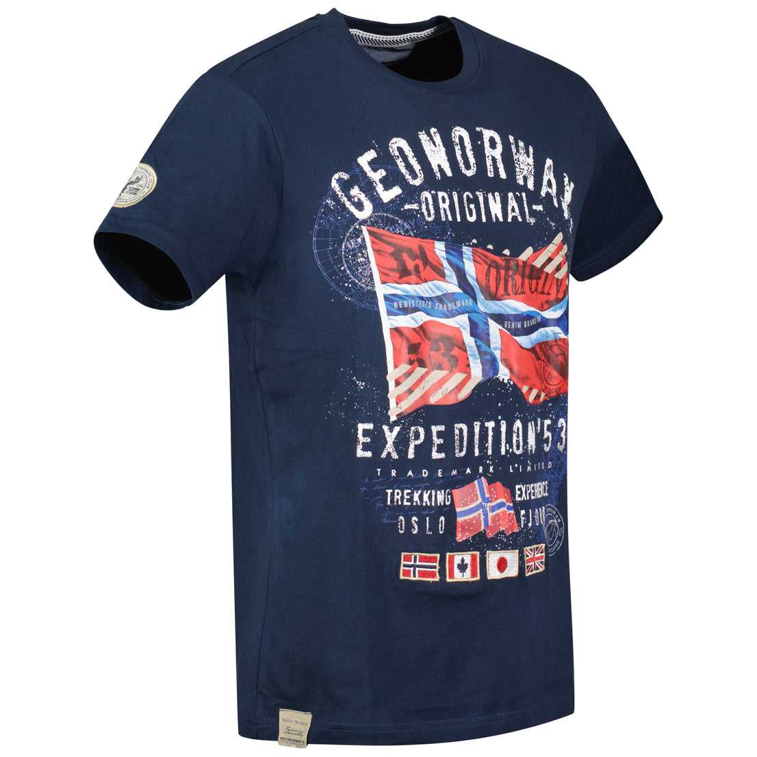 Camiseta Hombre Jitchen Azul Marino