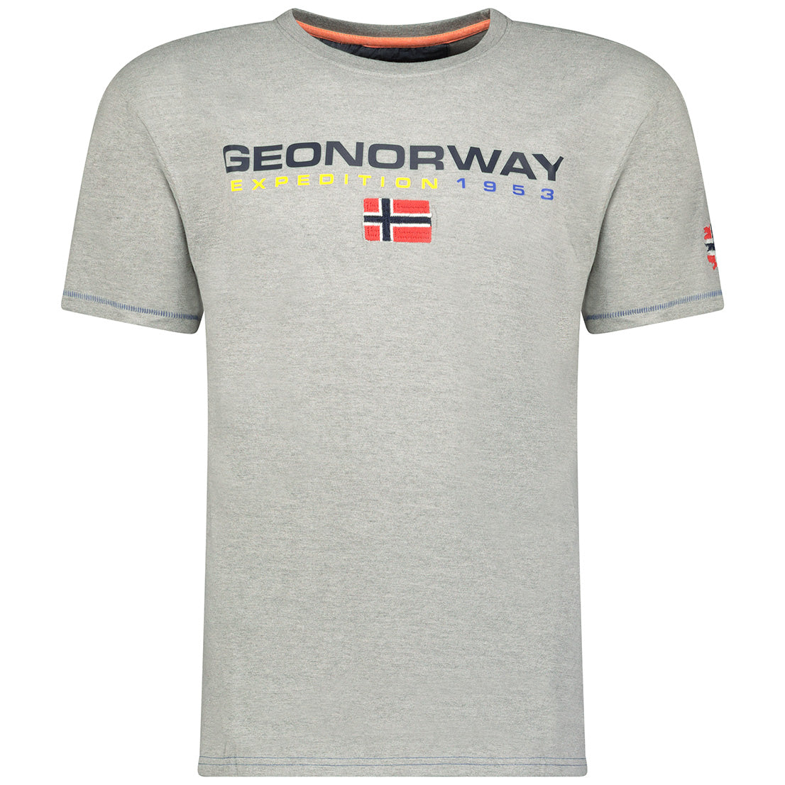 Camiseta De Hombre Joliver Gris Claro