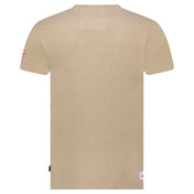 Camiseta Hombre Jommy Taupe
