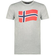 Camiseta Hombre Jorent Gris Claro