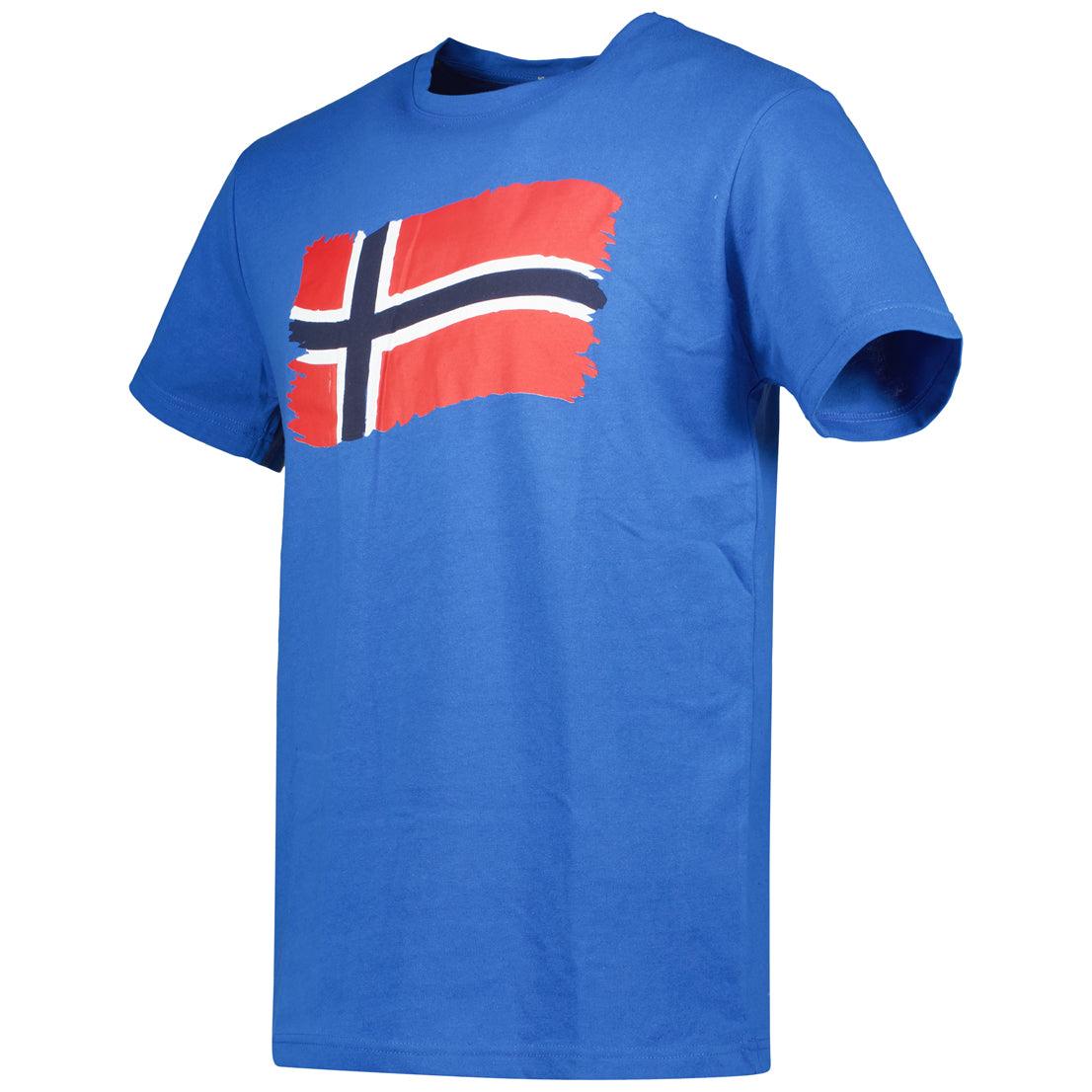 Camiseta Hombre Jorent Azul Eléctrico