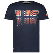 Camiseta De Hombre Joroway Azul Marino