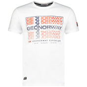 Camiseta De Hombre Joroway Blanco