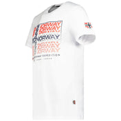 Camiseta De Hombre Joroway Blanco