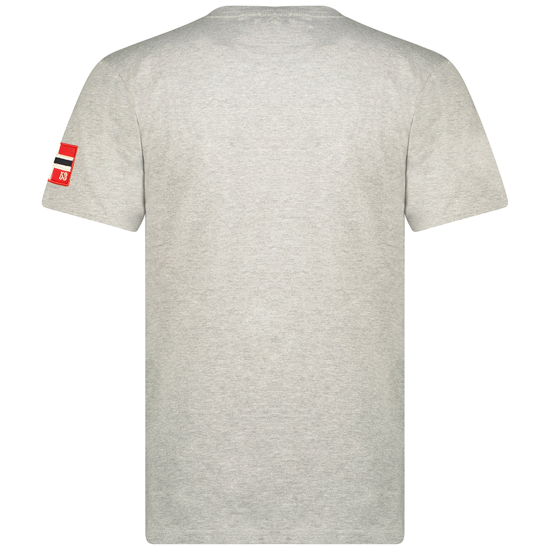 Camiseta Hombre Jrusty Gris Melange