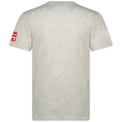 Camiseta Hombre Jrusty Gris Melange