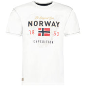 Camiseta De Hombre Juitre Blanco