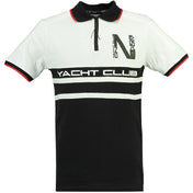 Polo De Hombre Kails Negro / Blanco