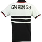 Polo De Hombre Kails Negro / Blanco