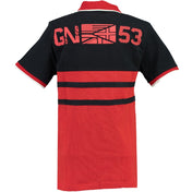 Polo De Hombre Kails Azul Marino / Rojo